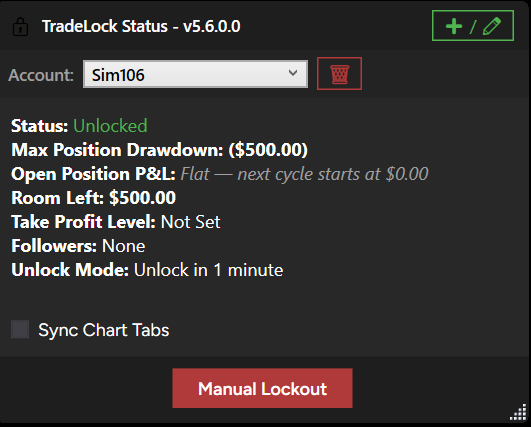 TradeLock: Daily Loss Limiter